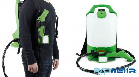 Electrostatic Backpack Sprayer for Farming