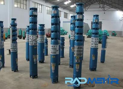 electric deep well water pump with complete explanations and familiarization