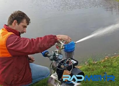 water pump with complete explanations and familiarization