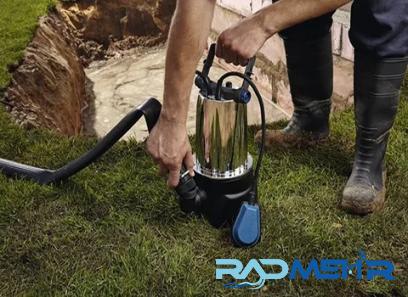 centrifugal self priming pump with complete explanations and familiarization